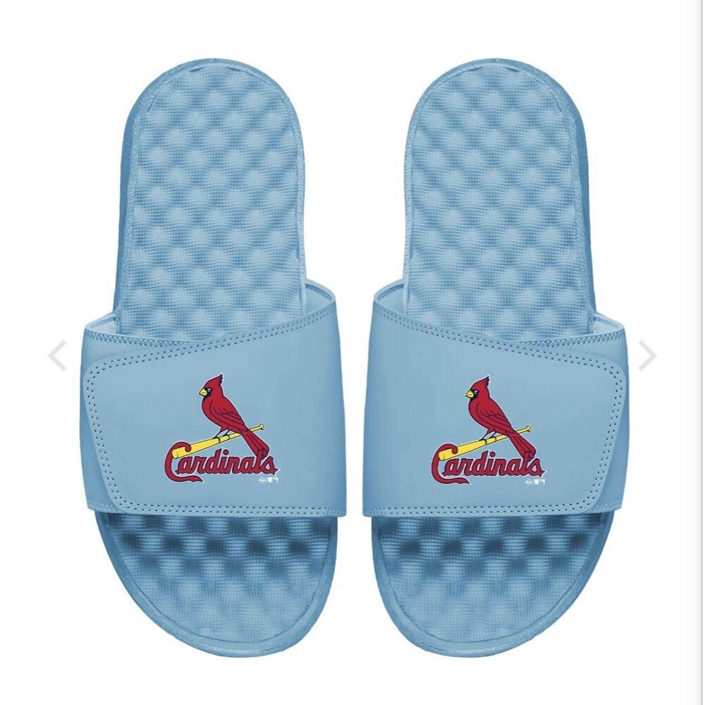 ISlide St. Louis Cardinals Slide Sandals Blue Men's 8 New